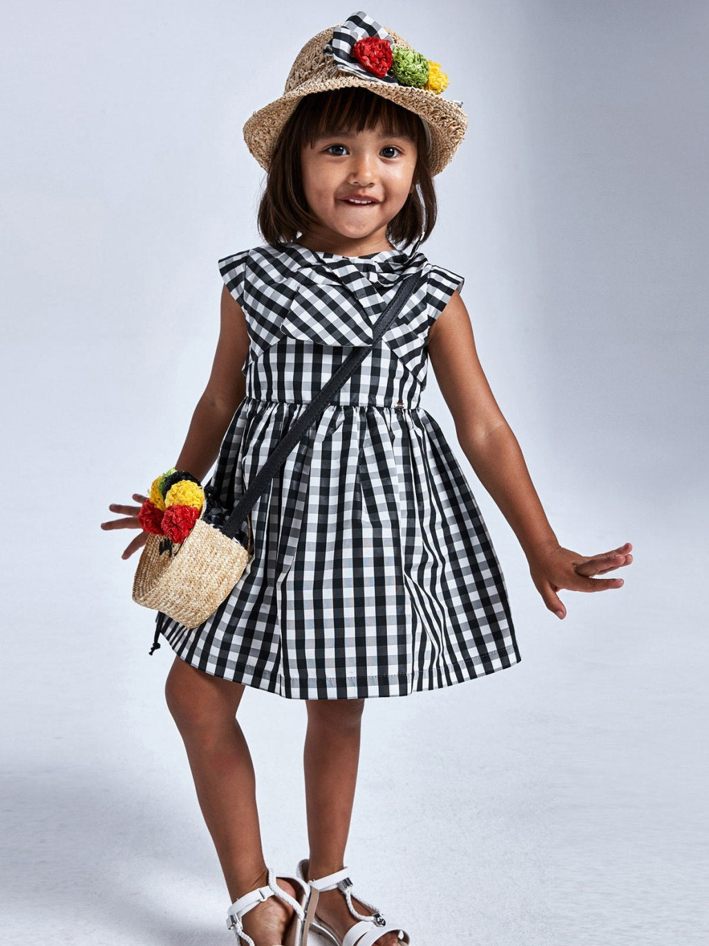 Vestido vicky Preto      (Preto)  para Menina - Mayoral