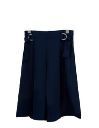 Calça larga crepe Marinho    (Marinho)  para Menina - Abel & Lula