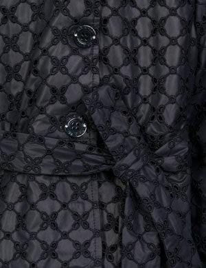 Gabardina perfurada Marinho    (Marinho)  para Menina - Abel & Lula