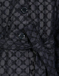 Gabardina perfurada Marinho    (Marinho)  para Menina - Abel & Lula