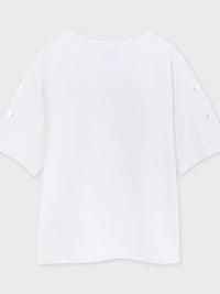 Blusa meninas Bco-preto  (Preto)  para Menina - Mayoral