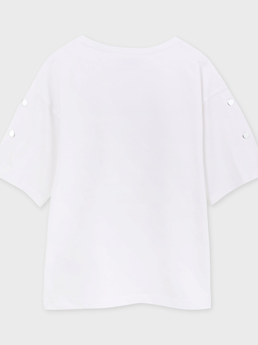 Blusa meninas Bco-preto  (Preto)  para Menina - Mayoral
