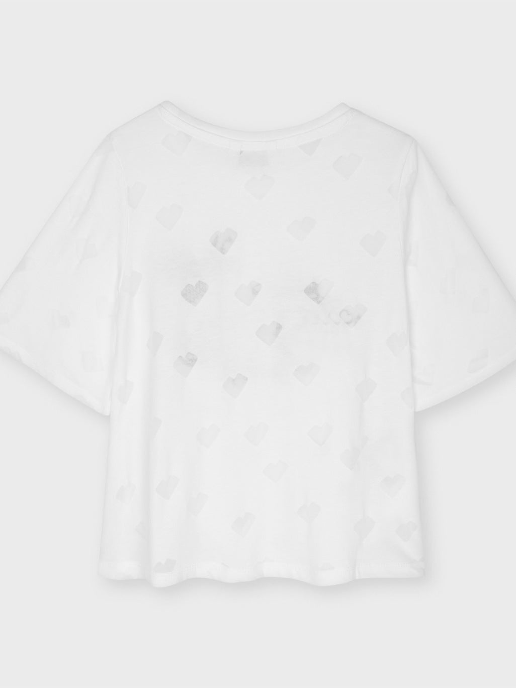 Blusa devore lantejoulas Branco     (Branco)  para Menina - Mayoral