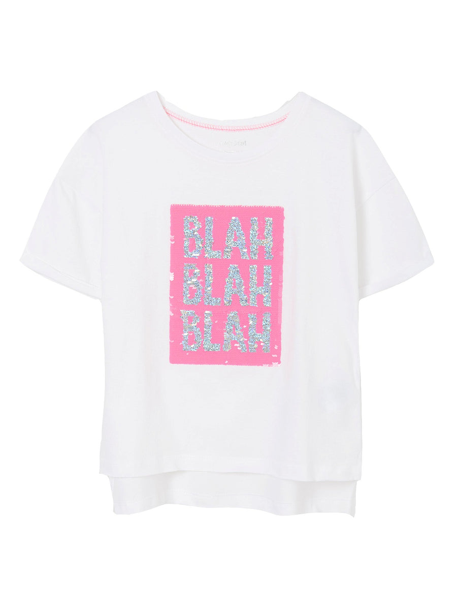 Camiseta m/cta gráfica Branco     (Branco)  para Menina - Mayoral