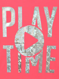 Blusa play time Rosa fluor (Rosa)  para Menina - Mayoral