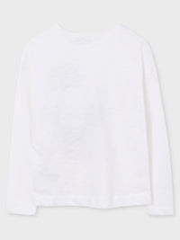 Camisola menina costas Branco     (Branco)  para Menina - Mayoral