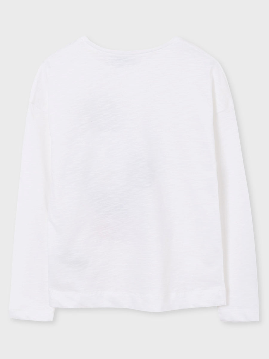 Camisola menina costas Branco     (Branco)  para Menina - Mayoral