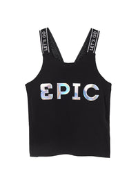 Blusa alças epic Preto      (Preto)  para Menina - Mayoral