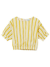 Túnica popelin Mostarda   (Amarelo)  para Menina - Mayoral