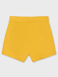 Calção saten Mostarda   (Amarelo)  para Menina - Mayoral