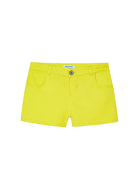 Calção felpa Limão      (Amarelo)  para Menina - Mayoral