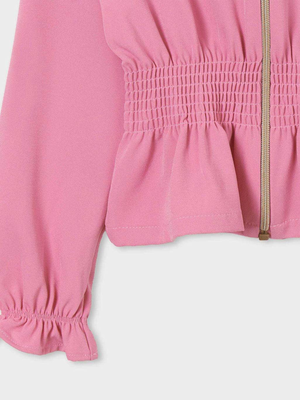 Jaqueta crepe Camélia    (Rosa)  para Menina - Mayoral