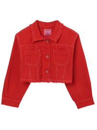 Blusão sarja Papoila    (Vermelho)  para Menina - Mayoral