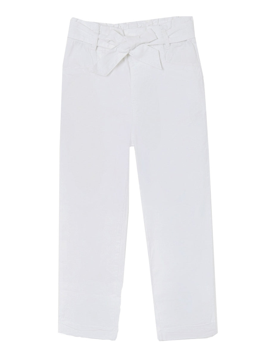 Calça slouchy Branco     (Branco)  para Menina - Mayoral