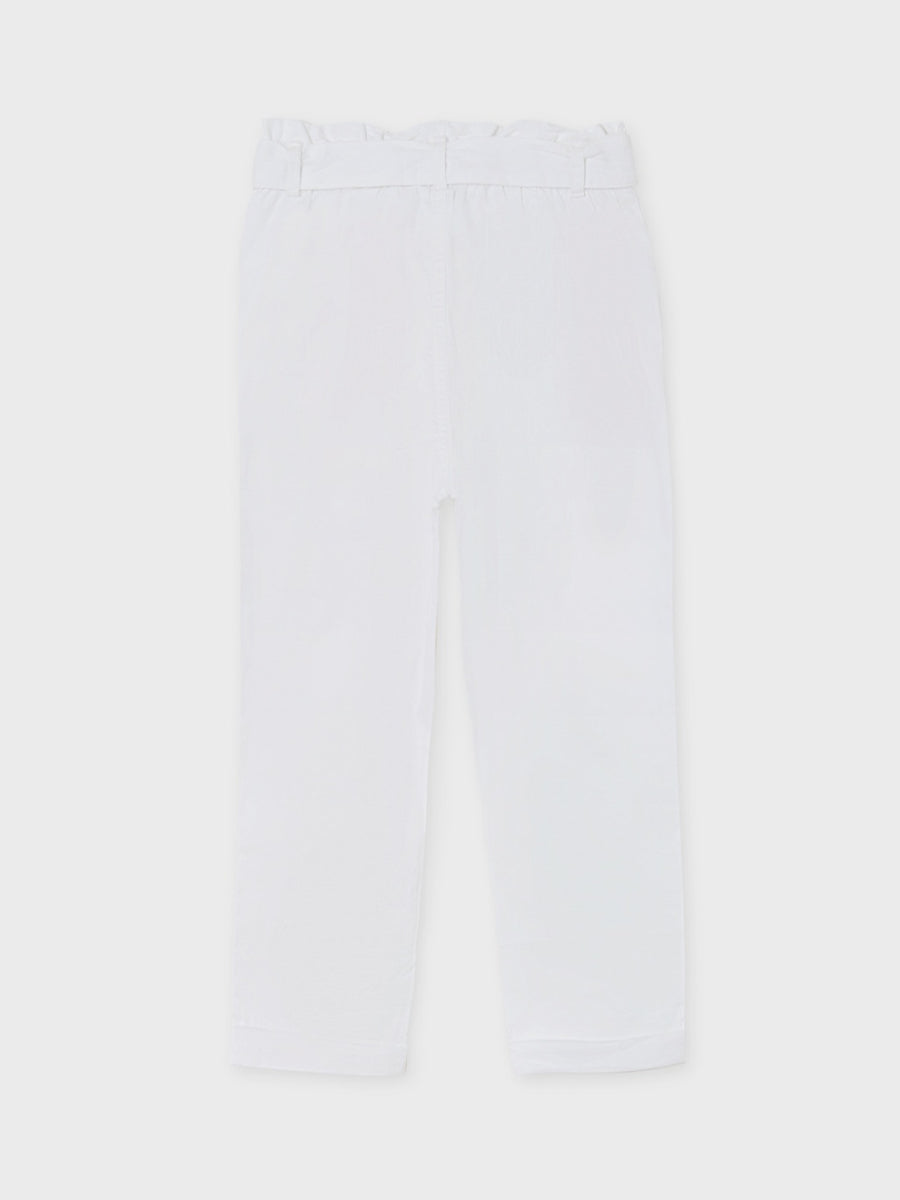 Calça slouchy Branco     (Branco)  para Menina - Mayoral