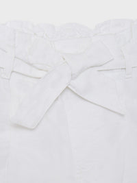 Calça slouchy Branco     (Branco)  para Menina - Mayoral