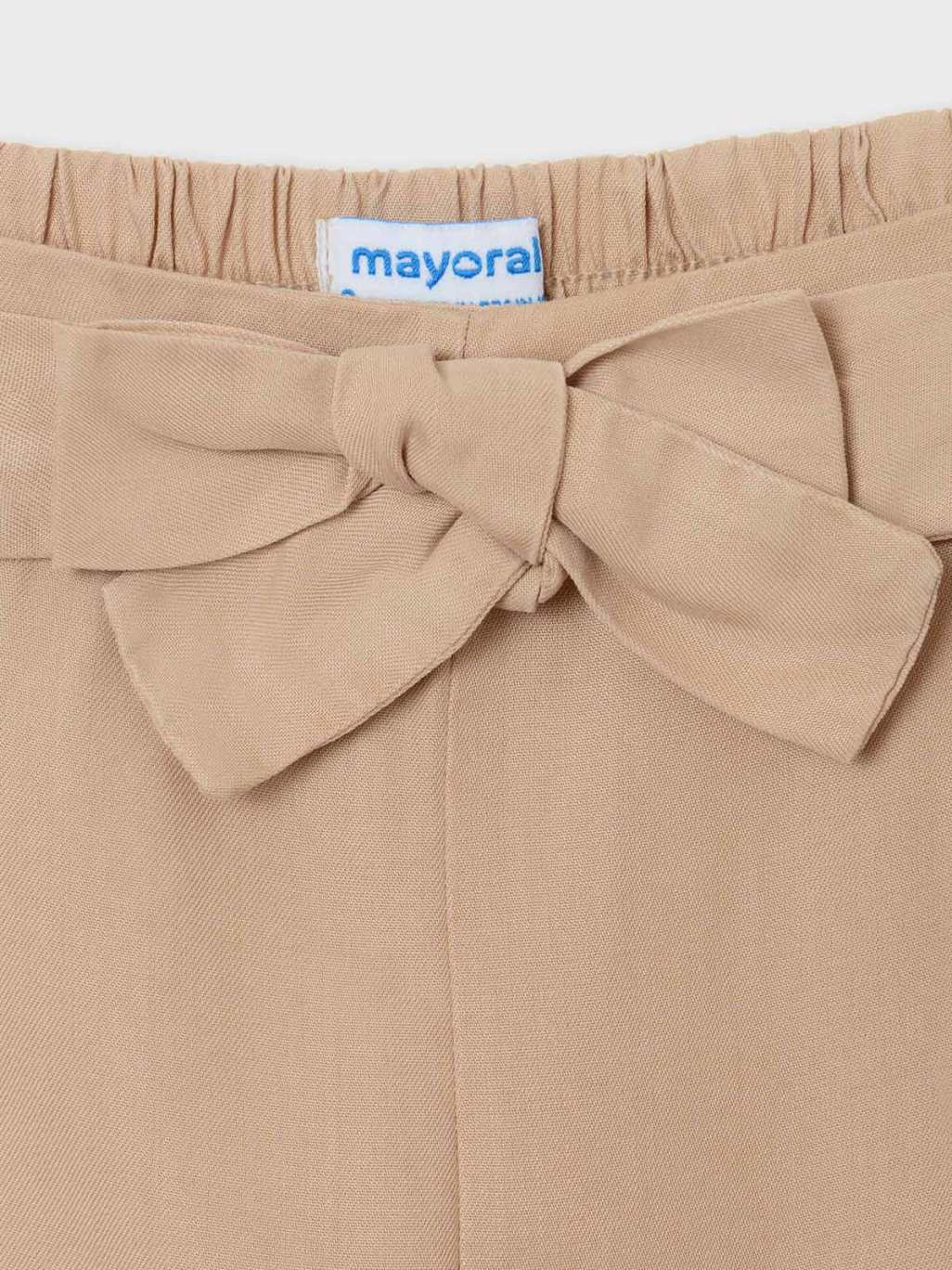 Calça fluido bolsos Tostado    (Castanho)  para Menina - Mayoral