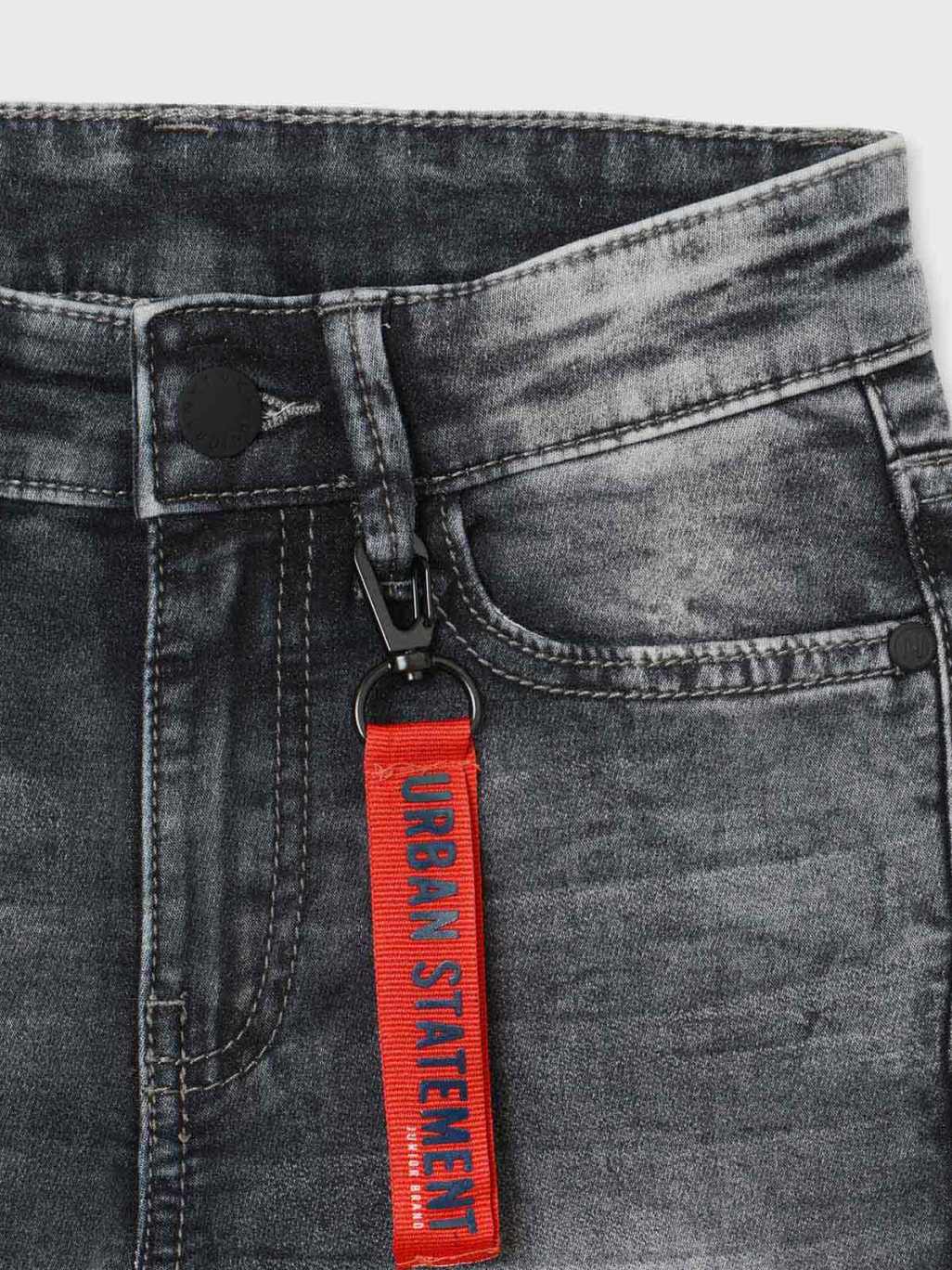 Calça ganga soft denim Cinza      (Cinza)  para Menino - Mayoral