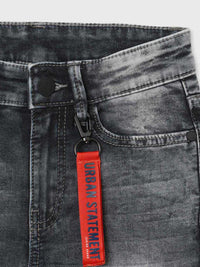 Calça ganga soft denim Cinza      (Cinza)  para Menino - Mayoral