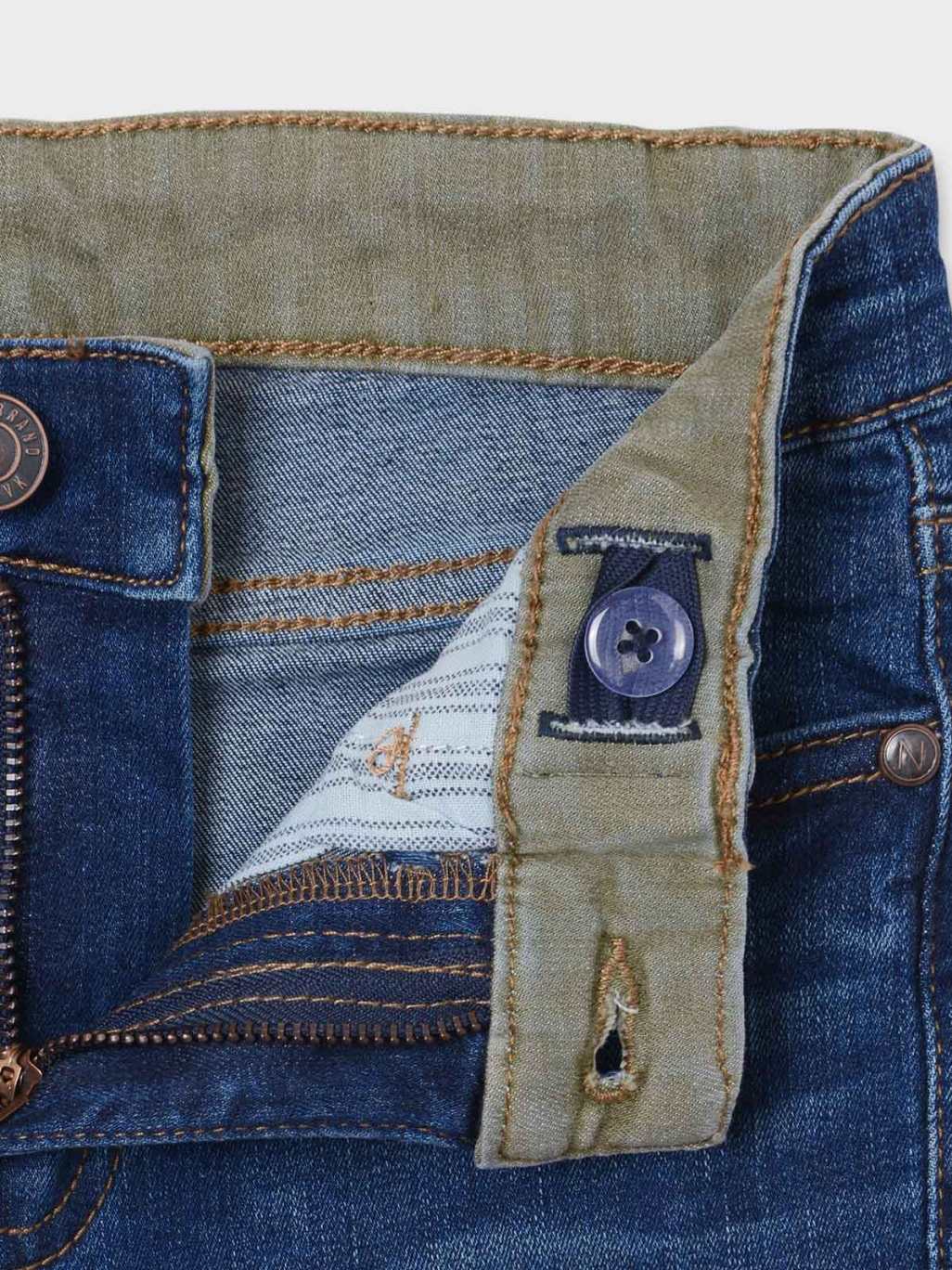 Calça ganga skinny fit Escuro     (Marinho)  para Menino - Mayoral