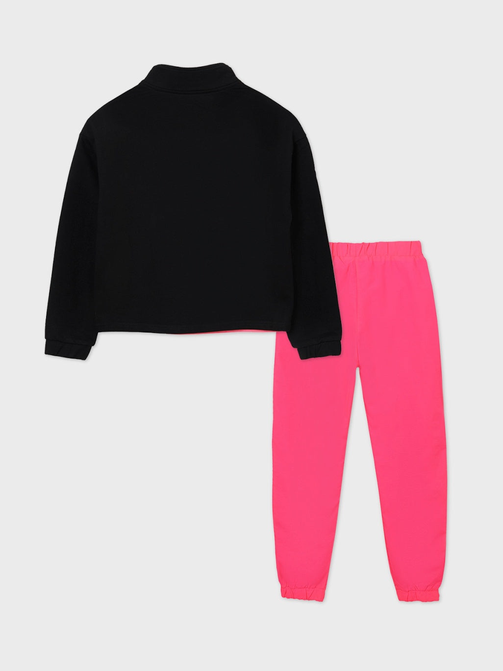 Fato de treino combinado Rosa fluor (Rosa)  para Menina - Mayoral