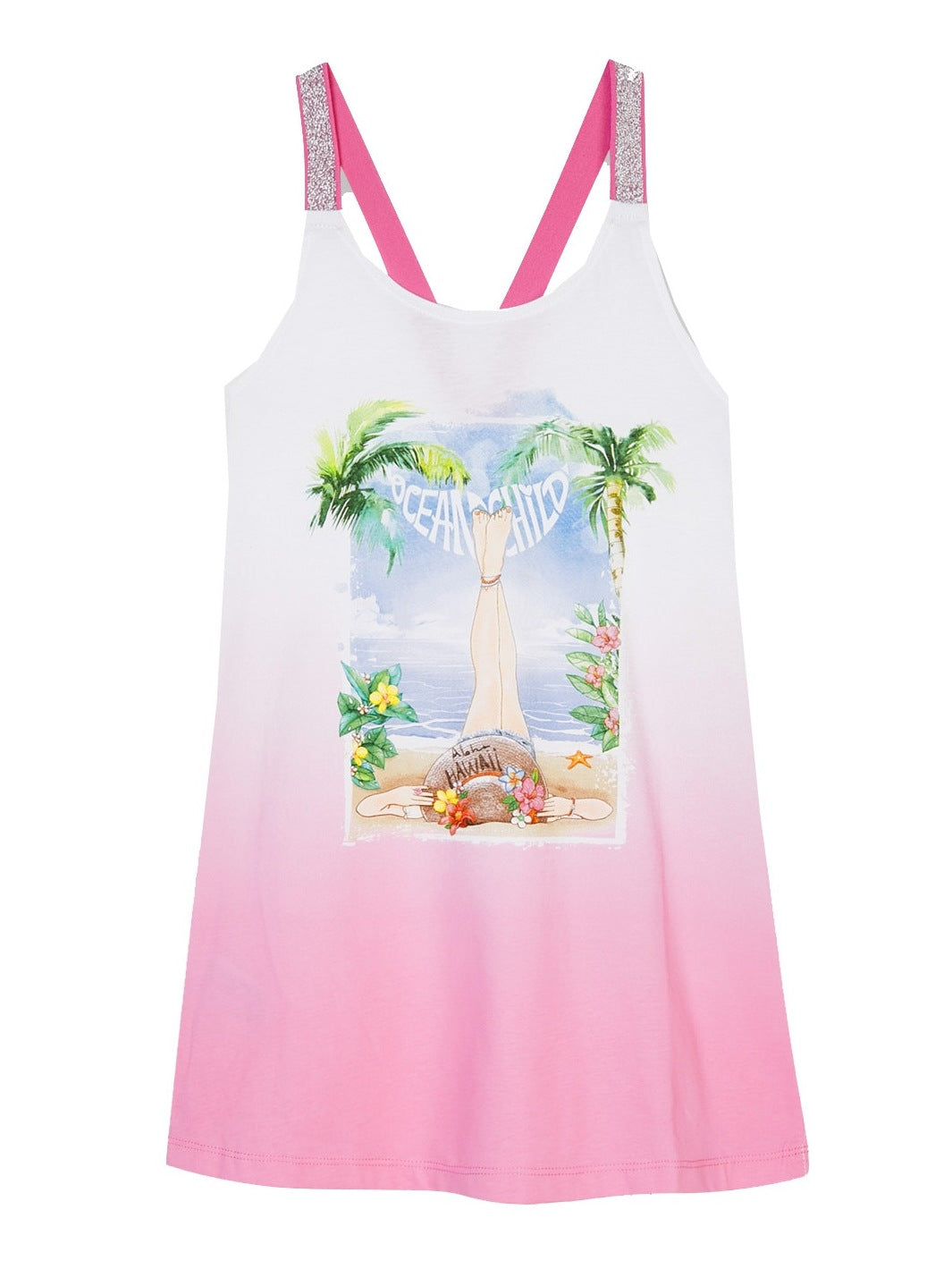 Vestido Camélia    (Rosa)  para Menina - Mayoral