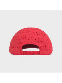 Chapéu rendado Papoila    (Vermelho)  para Bebé Menina - Mayoral