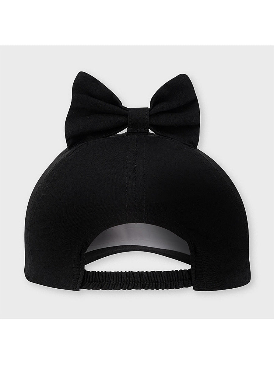 Chapéu flor aplicação Preto      (Preto)  para Menina - Mayoral