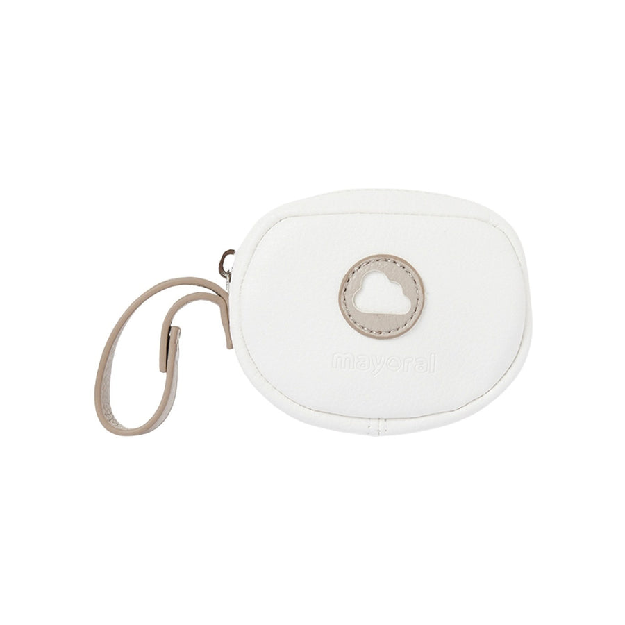 Porta-chupeta Crú        (Creme / Pérola)  para Bebé Menina - Mayoral