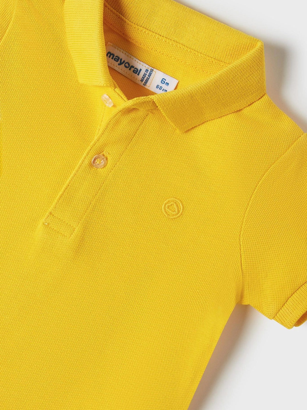 Polo m/curta granito básico Amarelo (Amarelo)  para Bebé Menino - Mayoral