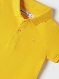 Polo m/curta granito básico Amarelo (Amarelo)  para Bebé Menino - Mayoral