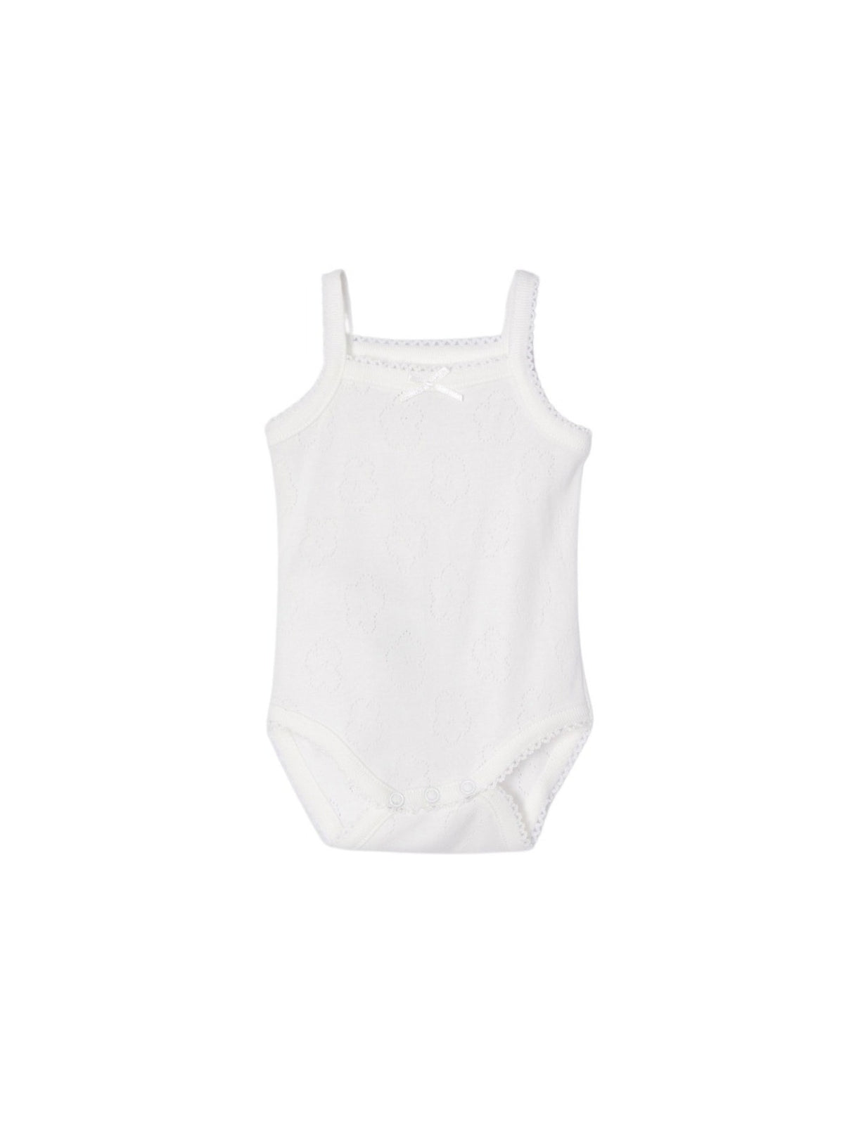 Body básico Crú (Creme / Pérola)  para Bebé Menina - Mayoral