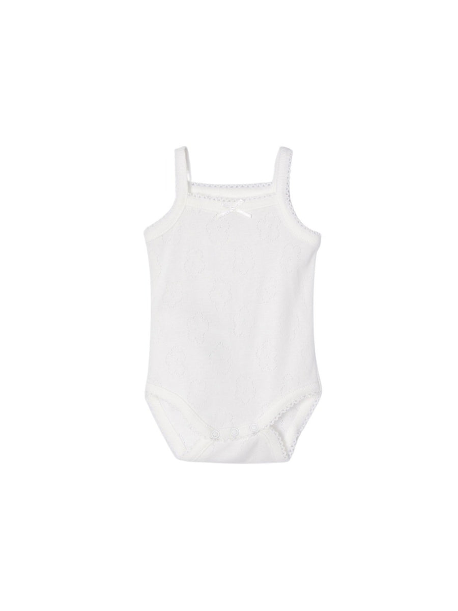 Body básico Crú (Creme / Pérola)  para Bebé Menina - Mayoral