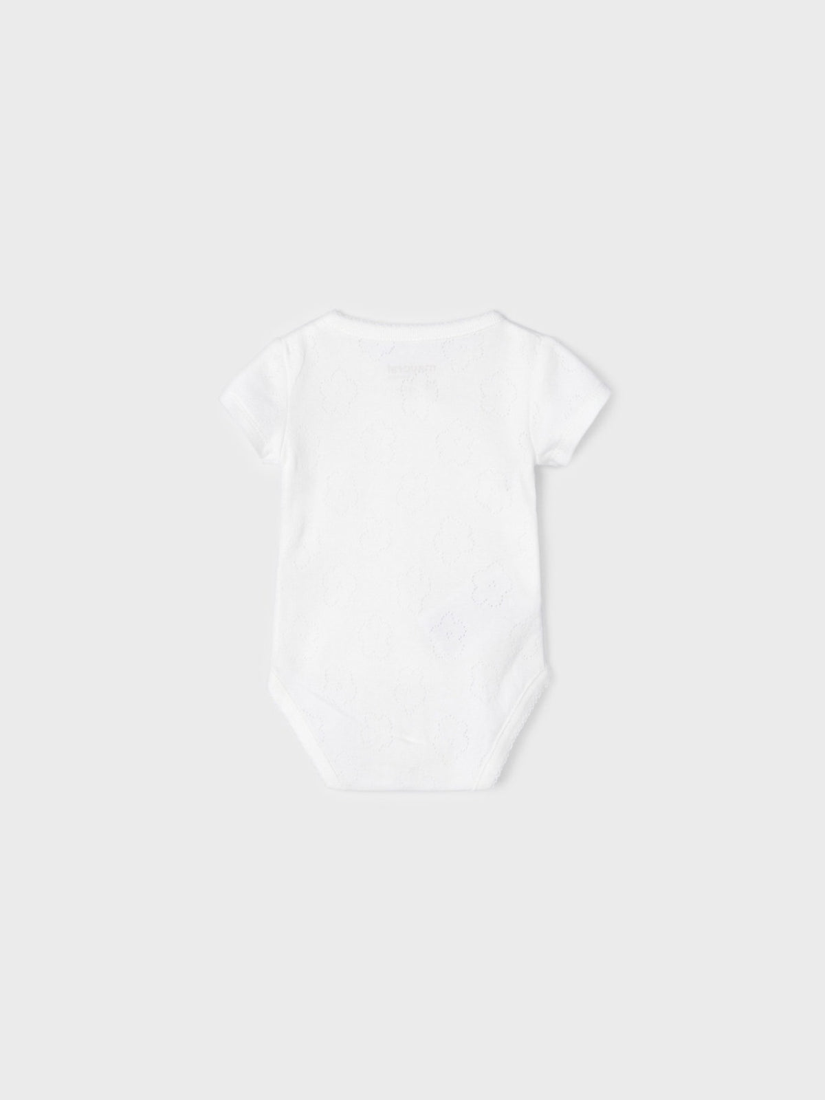 Body m/curta básico Crú (Creme / Pérola)  para Bebé Menina - Mayoral
