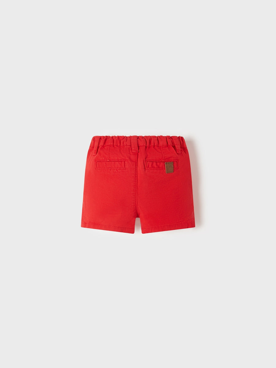 Calção sarja básico Red (Vermelho)  para Bebé Menino - Mayoral