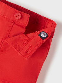 Calção sarja básico Red (Vermelho)  para Bebé Menino - Mayoral
