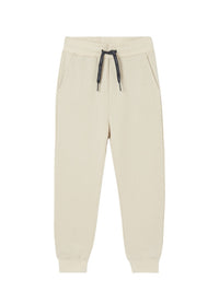 Calça felpa básica punhos Linho (Creme / Pérola)  para Menino - Mayoral