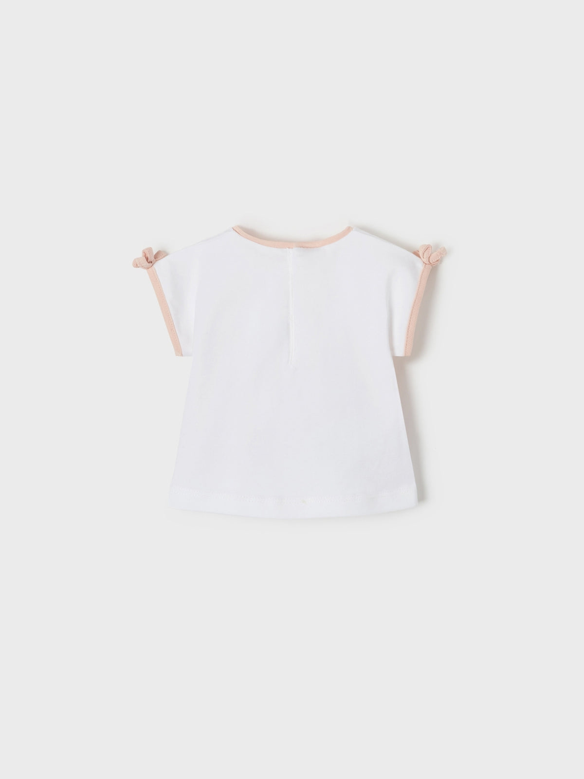 Pack 2 camisetas m/curta Pale blush (Rosa Bébé)  para Bebé Menina - Mayoral