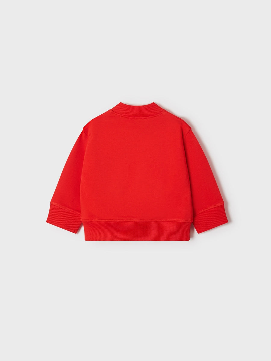 Casaco felpa Carmin (Vermelho)  para Bebé Menina - Mayoral