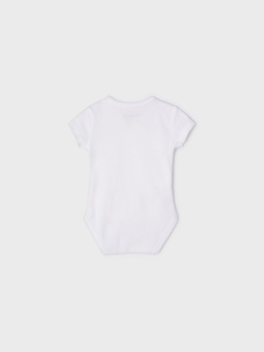 Body m/curta Branco (Branco)  para Bebé Menino - Mayoral