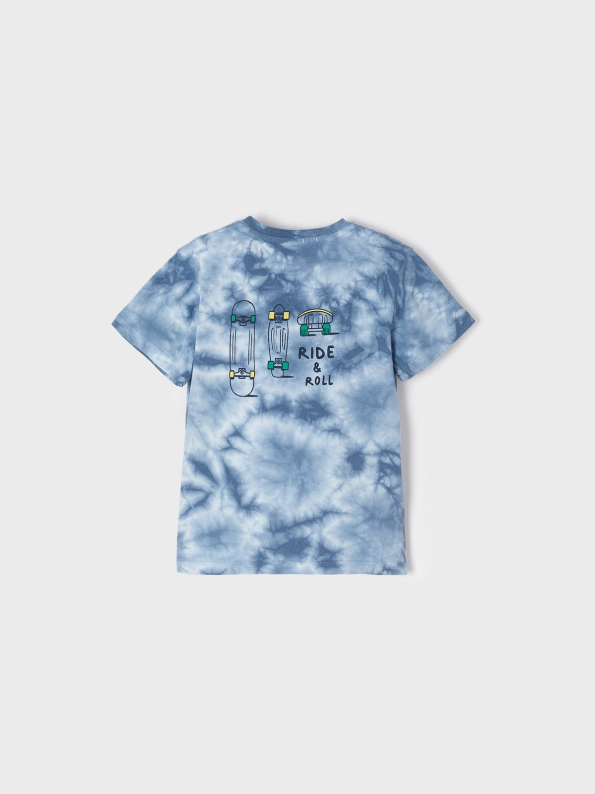 Camiseta tie-dye Sky (Azul Céu)  para Menino - Mayoral