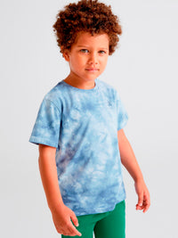 Camiseta tie-dye Sky (Azul Céu)  para Menino - Mayoral