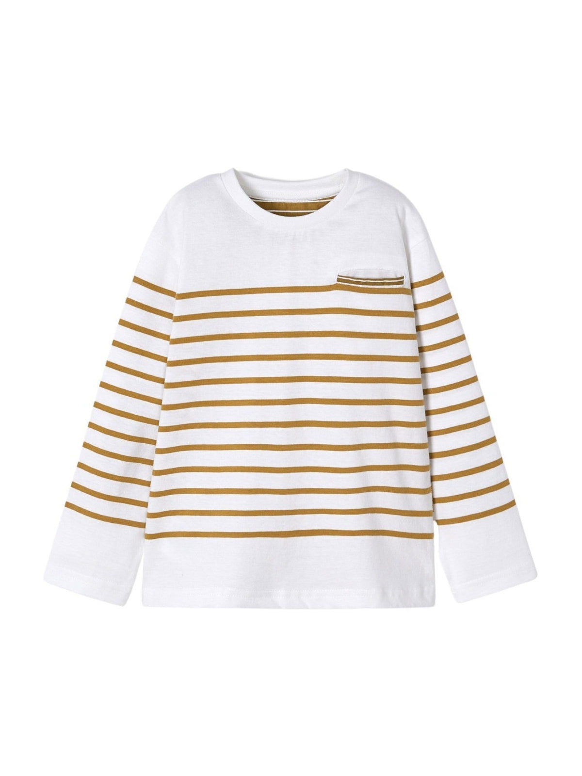 Camiseta riscas Caramelo (Bege)  para Menino - Mayoral
