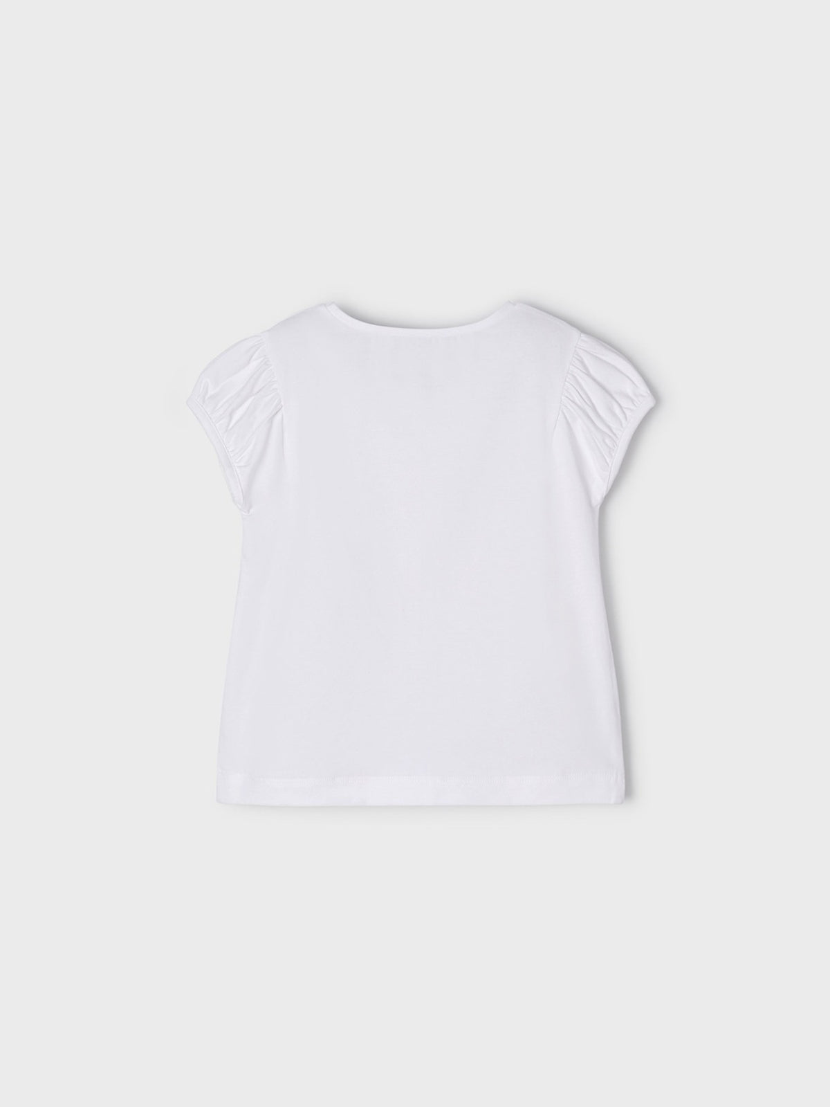 Camiseta manga curta Branco (Branco)  para Menina - Mayoral