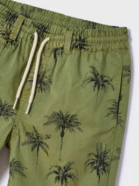 Bermuda estampada Tartaruga (Verde Tropa)  para Menino - Mayoral