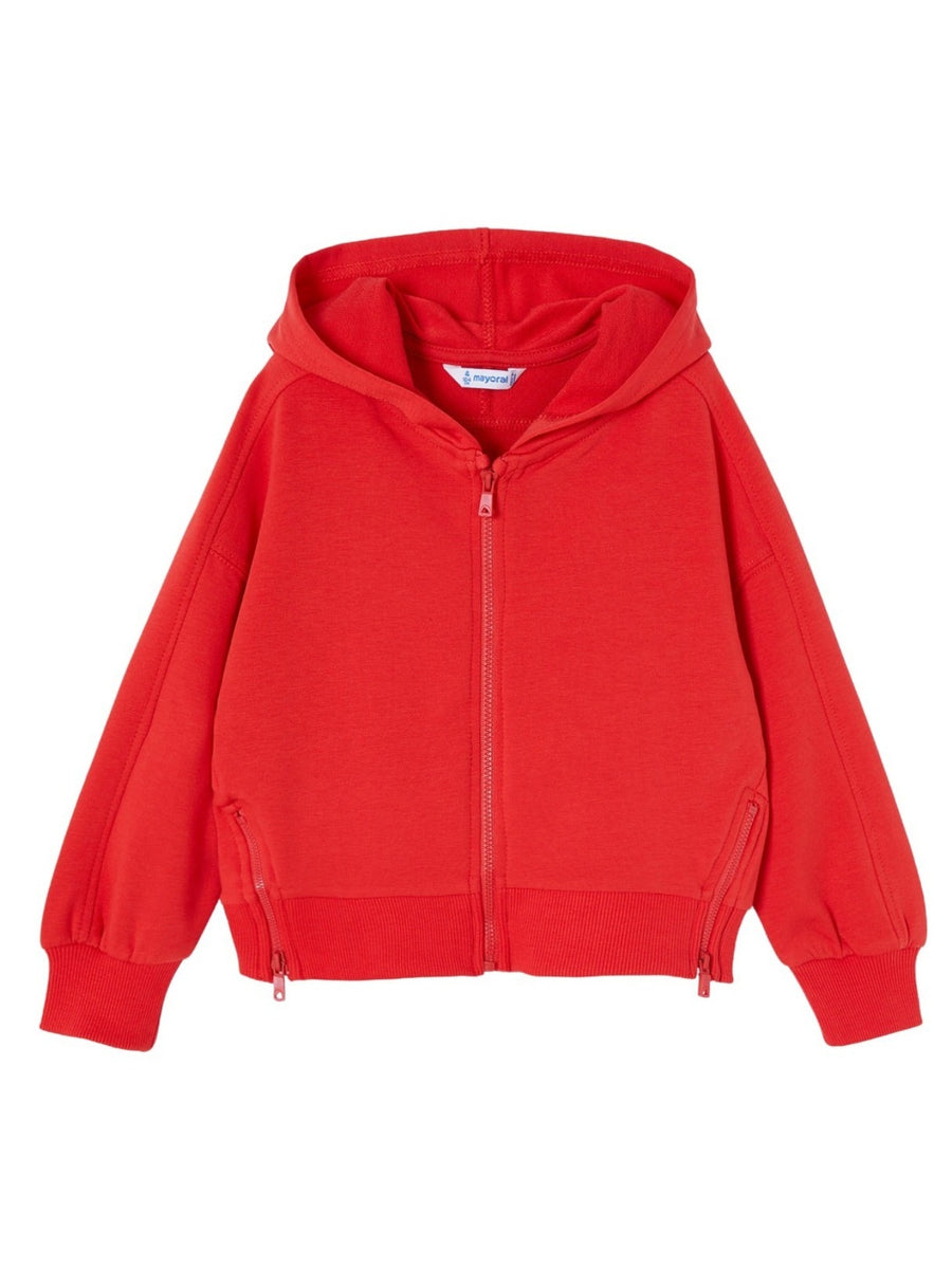 Casaco fechos Carmin (Vermelho)  para Menina - Mayoral