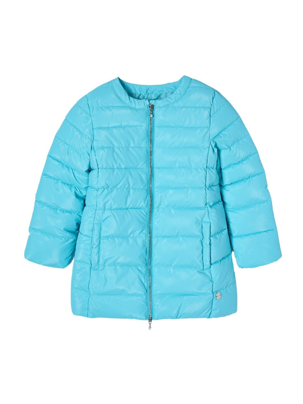 Parka acolchoada Turquesa (Turquesa)  para Menina - Mayoral