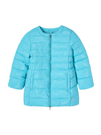 Parka acolchoada Turquesa (Turquesa)  para Menina - Mayoral