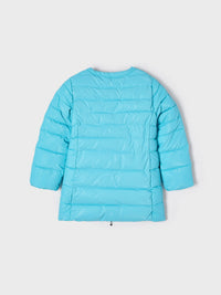 Parka acolchoada Turquesa (Turquesa)  para Menina - Mayoral