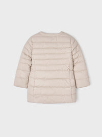 Parka acolchoada Amêndoa (Bege)  para Menina - Mayoral